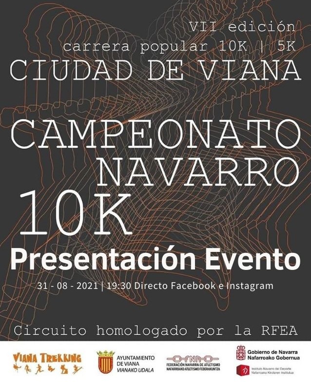 Presentaci&oacute;n Campeonato Navarro de 10K en Viana